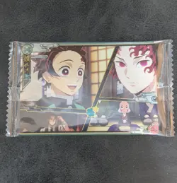 Demon Slayer wafer card Ep1 Someone's Dream W8-01 N holo Japanese - Image 1