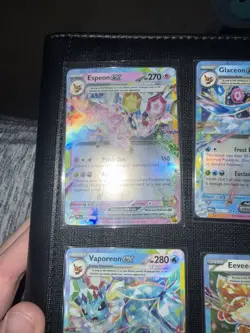 Prismatic Evolutions Eeveelutions EX Set 9 Cards Complete - Image 4
