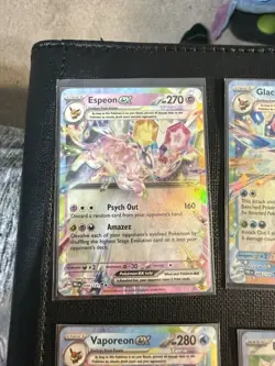 Prismatic Evolutions Eeveelutions EX Set 9 Cards Complete - Image 5