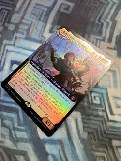 MTG Foil Extended Art Rukarumel, Biologist NM Unplayed Commander Masters - Image 4