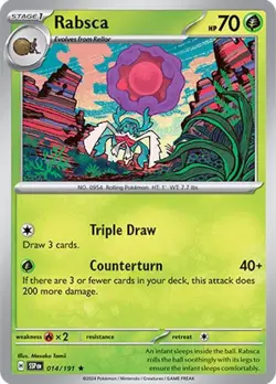 RABSCA 14/191 RARE DECK EXCLUSIVES POKEMON NEAR MINT - Image 1
