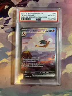 Charizard EX 199/165 Special Illustration Rare Pokemon TCG SV 151 - PSA 10 - Image 1