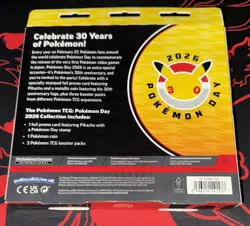 Pokemon TCG Pokemon Day 2026 Collection Box 30th Anniversary Factory Sealed - Image 4