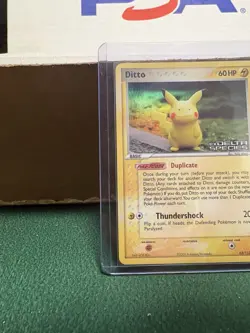 Pokemon TCG: Ditto (Pikachu) #63/113 EX Delta Species, Reverse Holo Stamp, MP/LP - Image 5