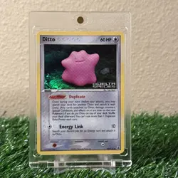 Ditto 35/113 EX Delta Species Reverse Holo Rare Pokemon TCG Yuka Morii NM 2005 - Image 1