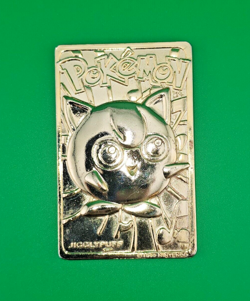 Pokemon Jigglypuff 23kt Gold Plated Collectible Card 1999 Nintend - Image 2