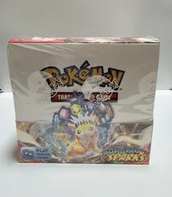 Pokemon TCG Scarlet & Violet Surging Sparks Booster Box New Sealed - Image 1