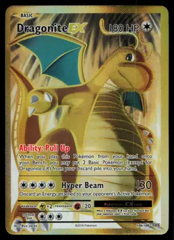 DRAGONITE EX 106/108 ULTRA RARE EVOLUTIONS POKEMON MP - Image 1