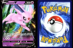 ESPEON V SWSH201 HOLO PROMO SWORD & SHIELD PROMO POKEMON LP - Image 3