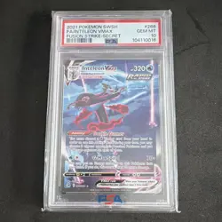 Pokemon Inteleon VMAX 266/264 Fusion Strike Alt Art Secret Rare Holo PSA 10 - Image 1