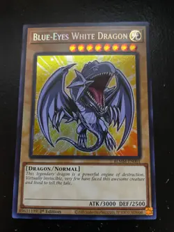 Blue-Eyes White Dragon Chibi BLMM-EN001 Battles of Legend: Monster Mayhem - Image 1