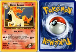Pokemon Card - Blaine's Rapidash 33/132 Gym Challenge Uncommon Unlimited MP - Image 3