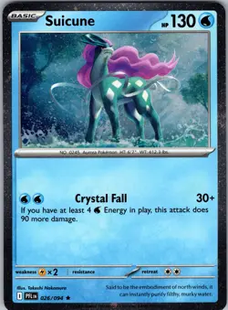 Miscellaneous Cards & Products #026/094 Suicune (Cosmos Holo) - Image 1