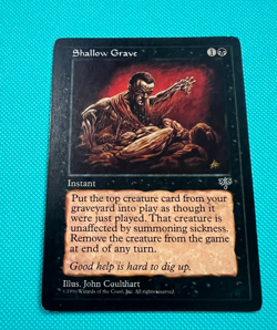 Shallow Grave - Mirage - MTG - Magic the Gathering - Image 1