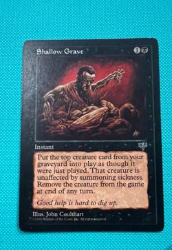Shallow Grave - Mirage - MTG - Magic the Gathering - Image 3