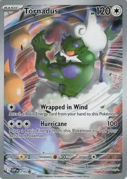 Tornadus Holo Promo SV: Scarlet & Violet Promo Cards 210 NM - Image 1