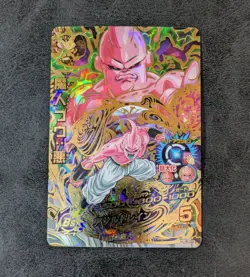Played - Dragon Ball Heroes card Majin Buu evil HJ5-38 UR 4star Holo Japanese - Image 1