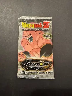 2 x DragonBall Z Fusion Saga 10 Game Cards Factory Sealed Booster Packs Rare CCG - Image 3