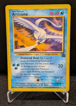 [AUS] Articuno 22 Black Star Promo English Pokemon Card WOTC 2000 HP - Image 1