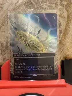 Terrain Generator 0133 Borderless Edge of Eternities: Stellar MTG - Image 1