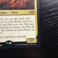 The First Sliver Mythic Regular MTG Modern Horizons #200 NM - Image 5