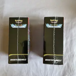 Pokemon TCG Chaos Rising 2 PC ETB + 2 Bundles + Booster Box All Sealed - Image 5