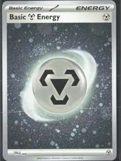 Pokemon TCG Scarlet & Violet 151 Metal Energy Cosmos Holo SVE 008 - Image 1