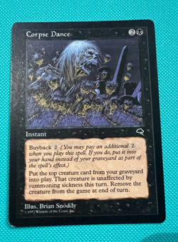 Corpse Dance - Tempest - MTG - Magic the Gathering - Image 2