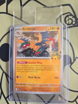 Archeops Pokemon Fossil Museum Promo Sealed - Image 1