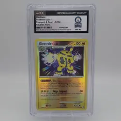 Pokemon TCG Electivire Reverse Holo CGC Auth Diamond & Pearl 3/130 2007 - Image 1