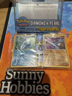 Pokemon Manaphy Lucario 2 Player Trainer Kit w Sealed Power Keepers Booster Pack - Image 4