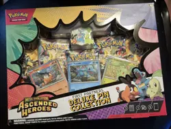 Pokemon Mega Evolution Ascended Heroes First Partners Deluxe Pin Collection Box - Image 1