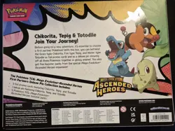 Pokemon Mega Evolution Ascended Heroes First Partners Deluxe Pin Collection Box - Image 3