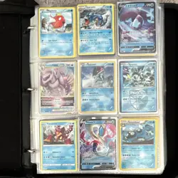 Pokemon TCG Binder Lot Mixed Cards, PSA Graded Charizard, Radiant Steelix, V Ca… - Image 3