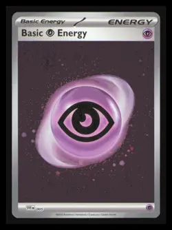 Pokemon - Psychic Energy Card SVE 005 - Pokemon 151 - Cosmic Holo Foil - Image 1