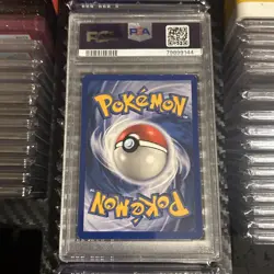 Pokemon Nidoking Holo Rare Shadowless 11/102 Base Set Vintage 1999 PSA 7 NM Card - Image 2
