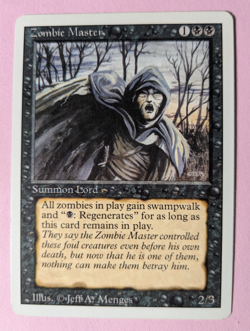 MTG Zombie Master Revised Edition LP - Image 1