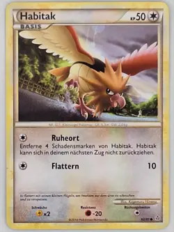 Spearow 62/95 Pokemon - German HGSS Unleashed MP - Image 1