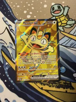 Meowth ex 107/088 Full Art Ultra Rare Holo 2026 Perfect Order Me03 Pokemon TCG - Image 1