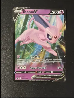 Pokemon TCG Espeon V SWSH201 Sword & Shield Promo Holo NM - Image 1