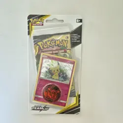 Pokemon TCG Team Up 1 Booster Pack Blister Mimikyu Promo Coin - Image 1