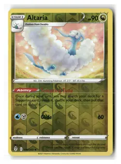 Altaria 106/203 Rare Evolving Skies Pokemon Reverse Holo Near Mint - Image 1