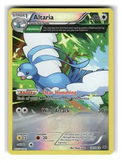 Altaria 74/108 Rare Roaring Skies Pokemon Reverse Holo Lightly Played - Image 1