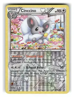 Cinccino RC19/RC25 Holo Legendary Treasures: Radiant Collection Pokemon Holo LP - Image 1