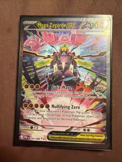 Pokemon TCG Mega Zygarde EX 120/088 Perfect Order Perfect Centering Near Mint - Image 1