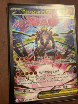 Pokemon TCG Mega Zygarde EX 120/088 Perfect Order Perfect Centering Near Mint - Image 3