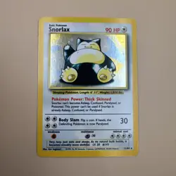 1999 Pokemon Jungle Snorlax #11/64 Holo Unlimited No Symbol Error - Image 1