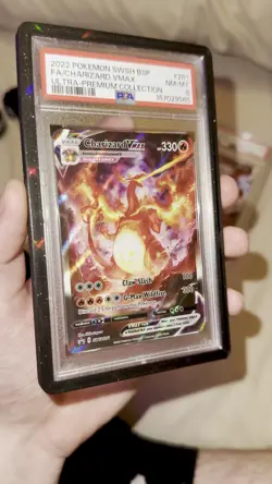 Charizard VMAX SWSH261 Ultra-Premium Collection PSA8 Graded - Image 2