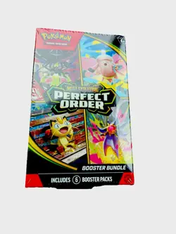 Pokemon TCG Perfect Order Booster Bundle ME03 Mega Evolution 2026 NEW & SEALED - Image 1