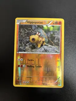 Pokemon TCG Hippopotas 87/160 Reverse Holo - Primal Clash - LP - Image 1